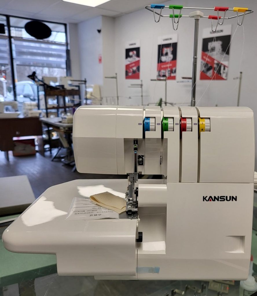 KANSUN - KS-703 / 2 NEEDLE DOMISTIC OVERLOCK MACHINE / 3 & 4 THREAD